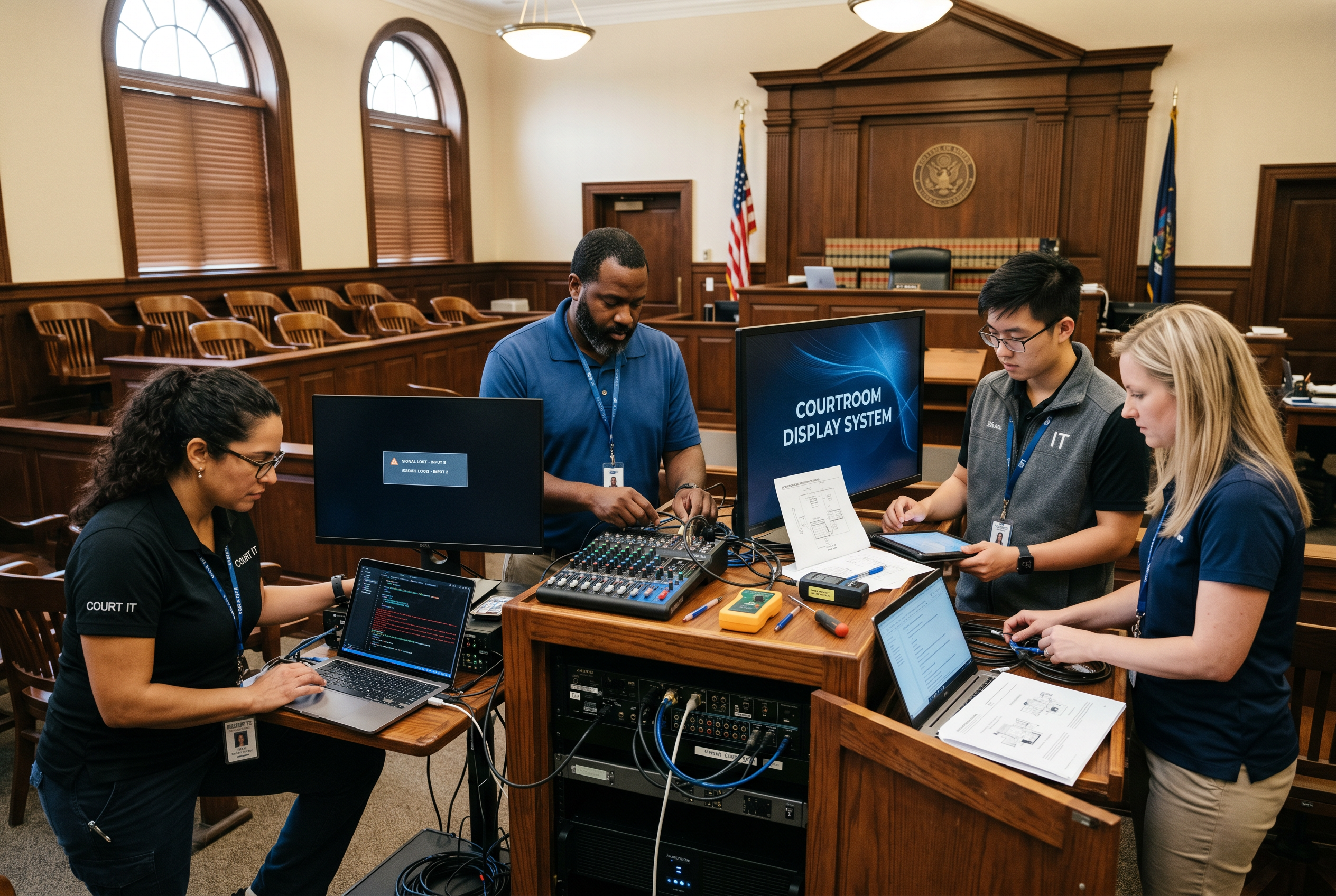 Court technology and judicial governance