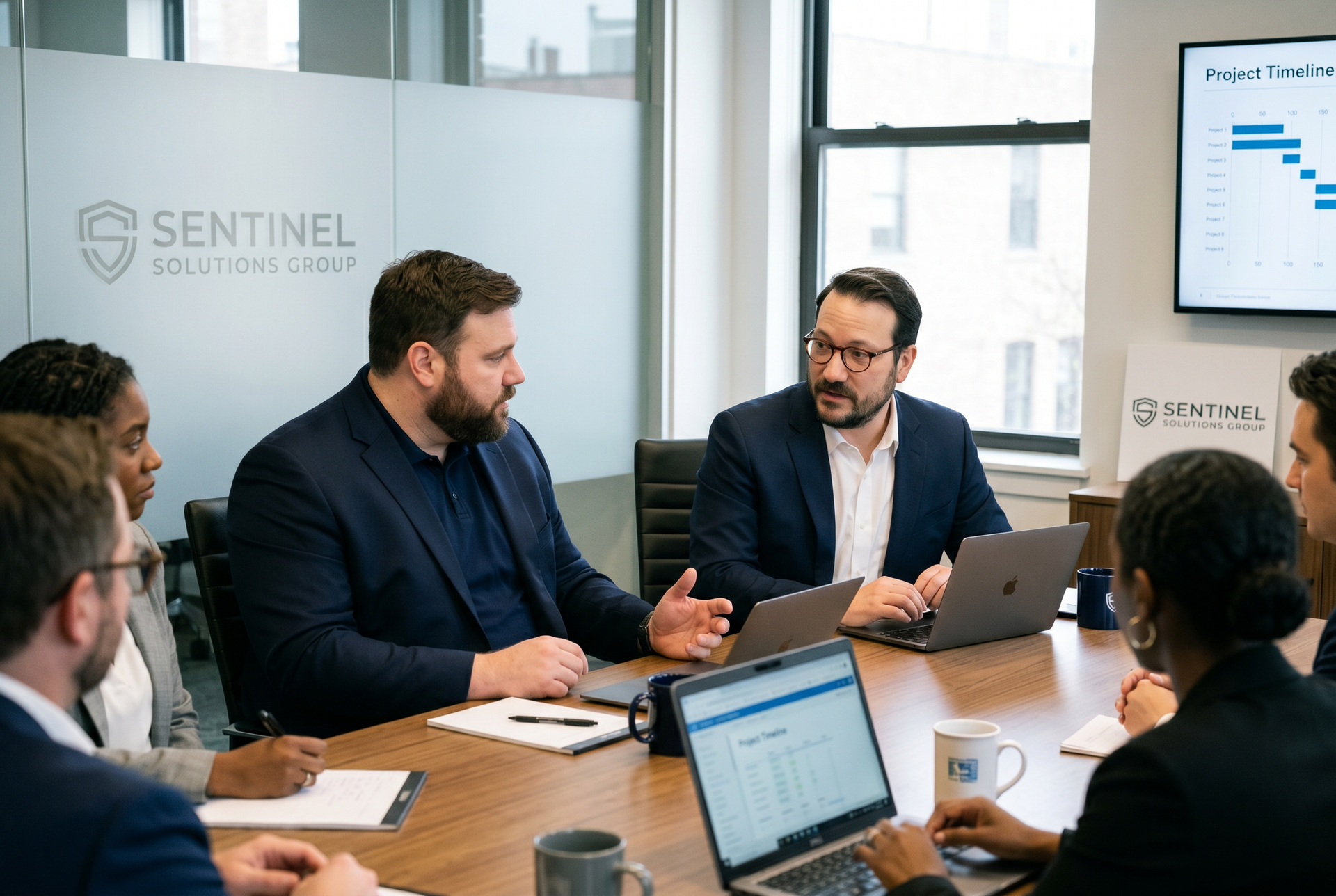 Justin Scott and Jason Floyd, Founders of Sentinel Solutions Group