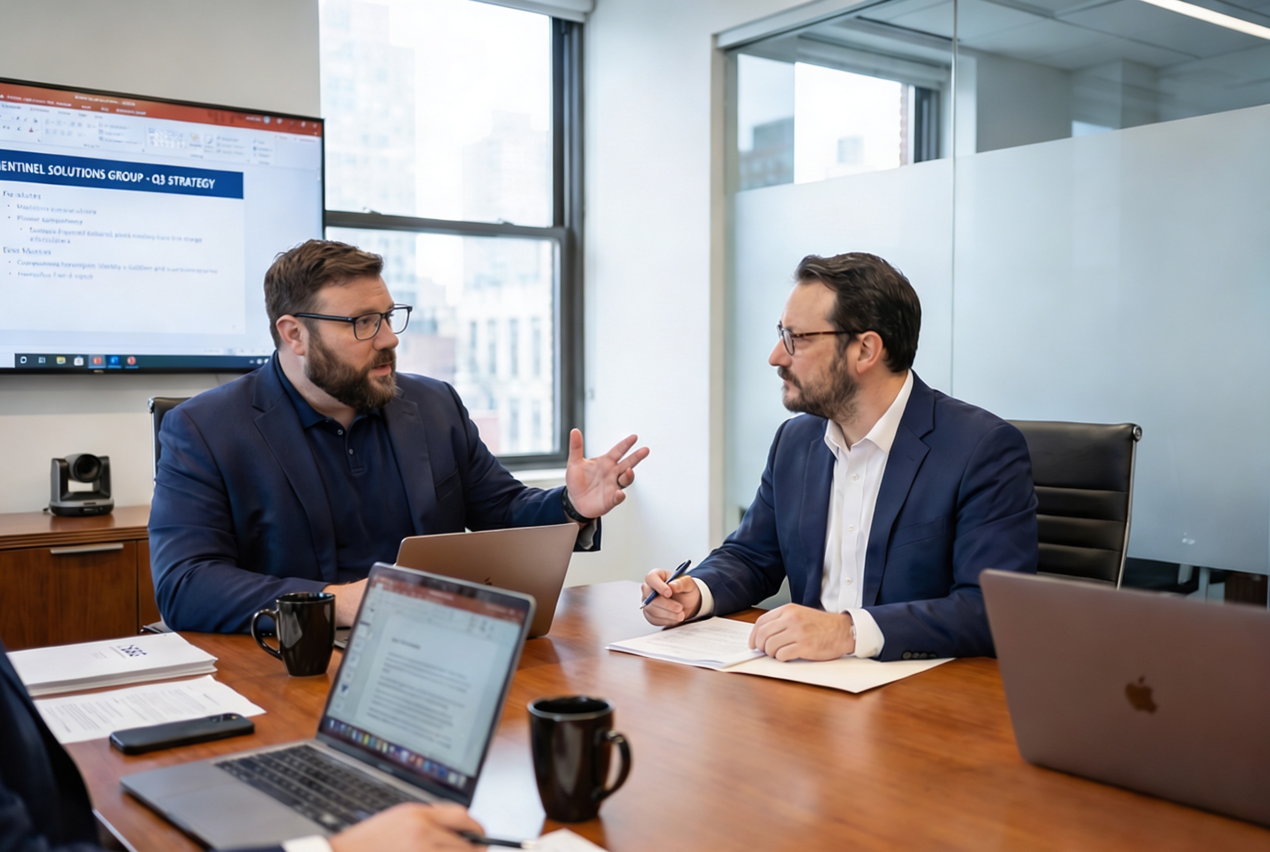 Justin Scott and Jason Floyd, Managing Partners of Sentinel Solutions Group