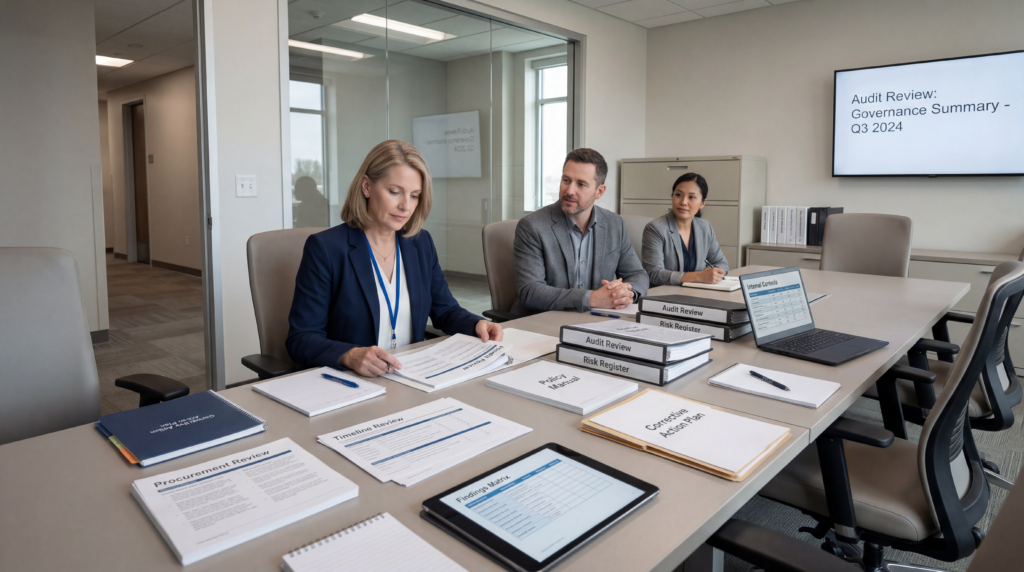 What an Inspector General Actually Reads in Your Procurement File