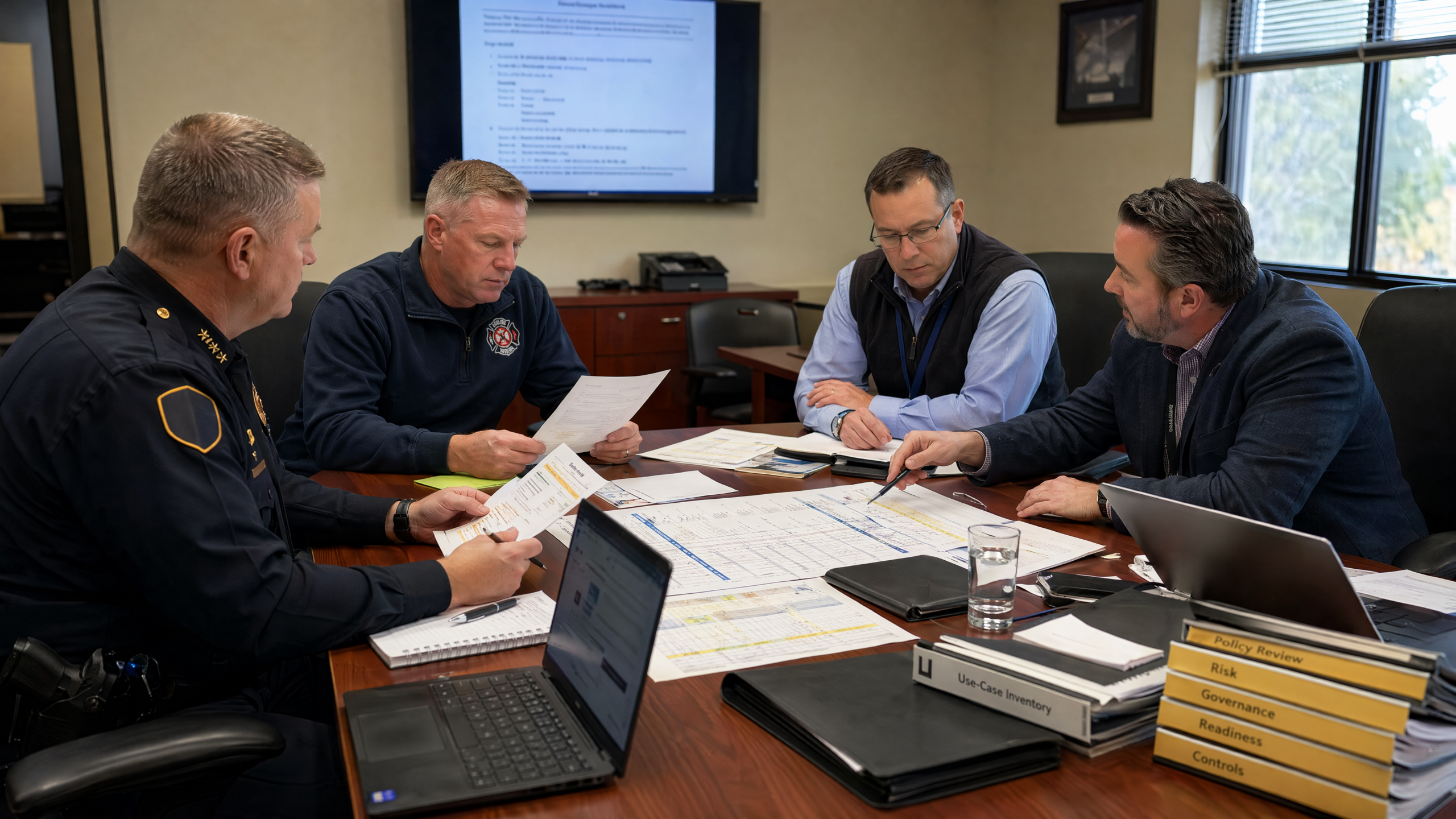 A Sentinel governance session with agency leadership