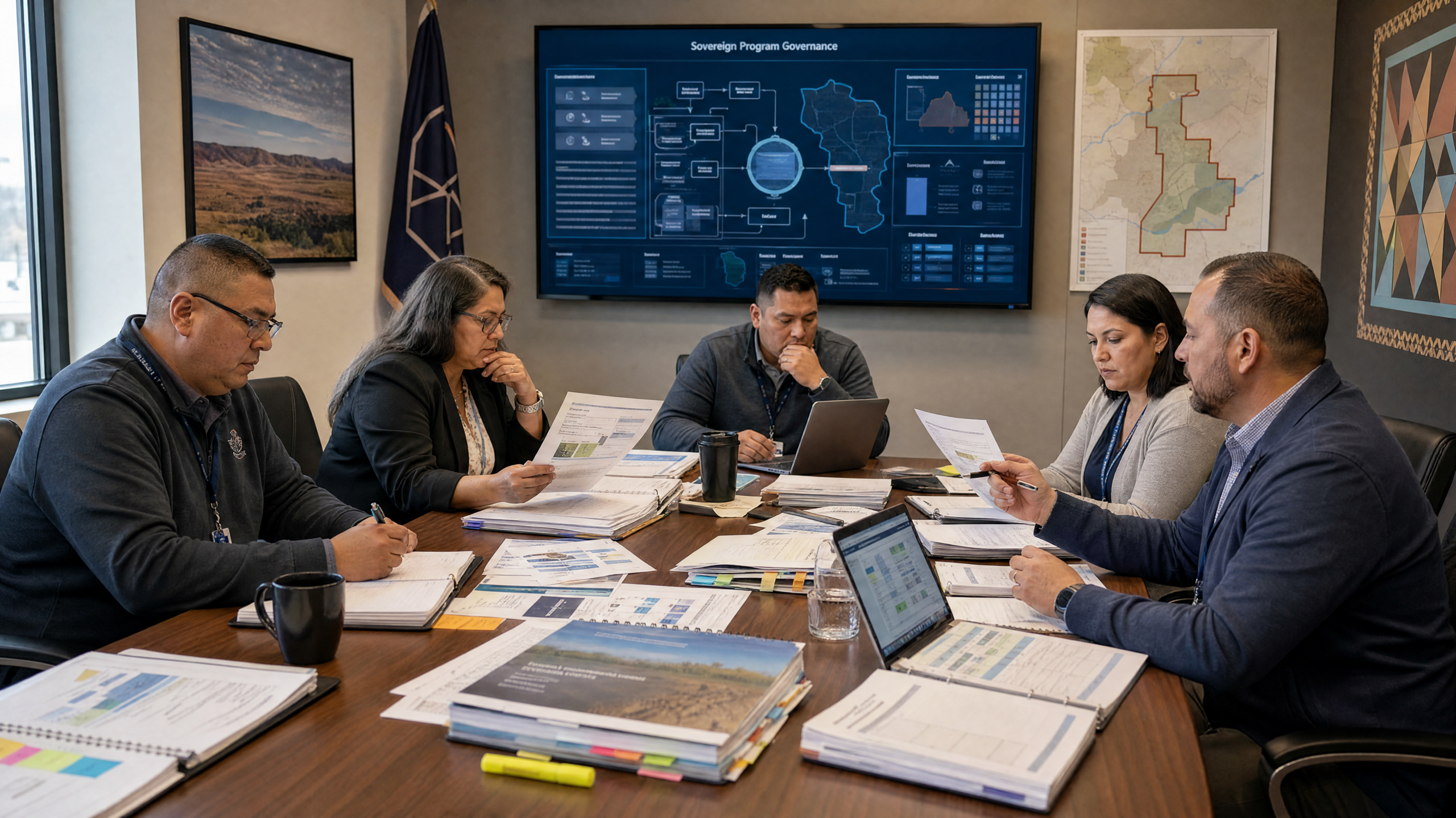 Tribal council government program governance